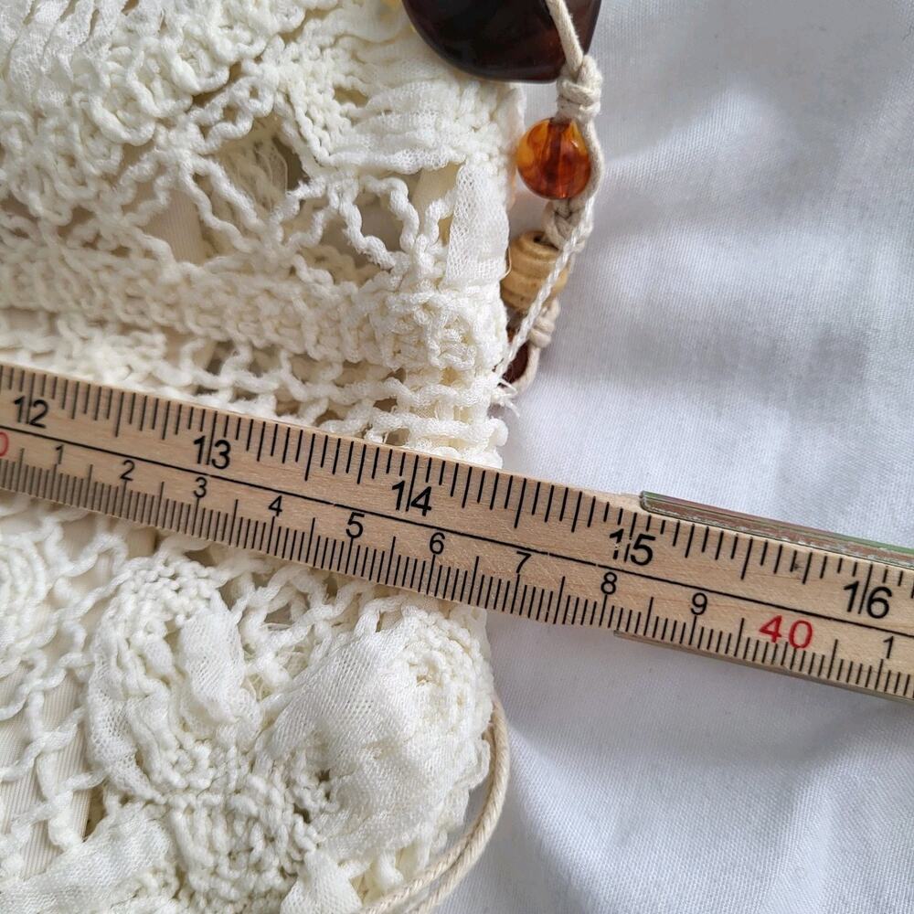 $1000 Zimmermann Cira Ribbon Lace Midi Dress Ivory US Sz 4 P Small Resort - Picture 12 of 16